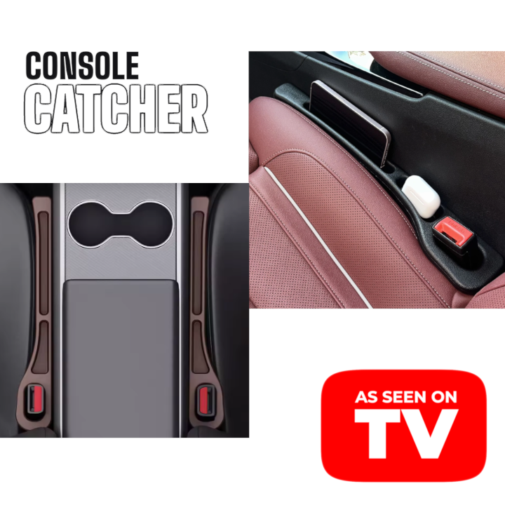 CONSOLE CATCHER™ - Vehicle Seat Organizer
