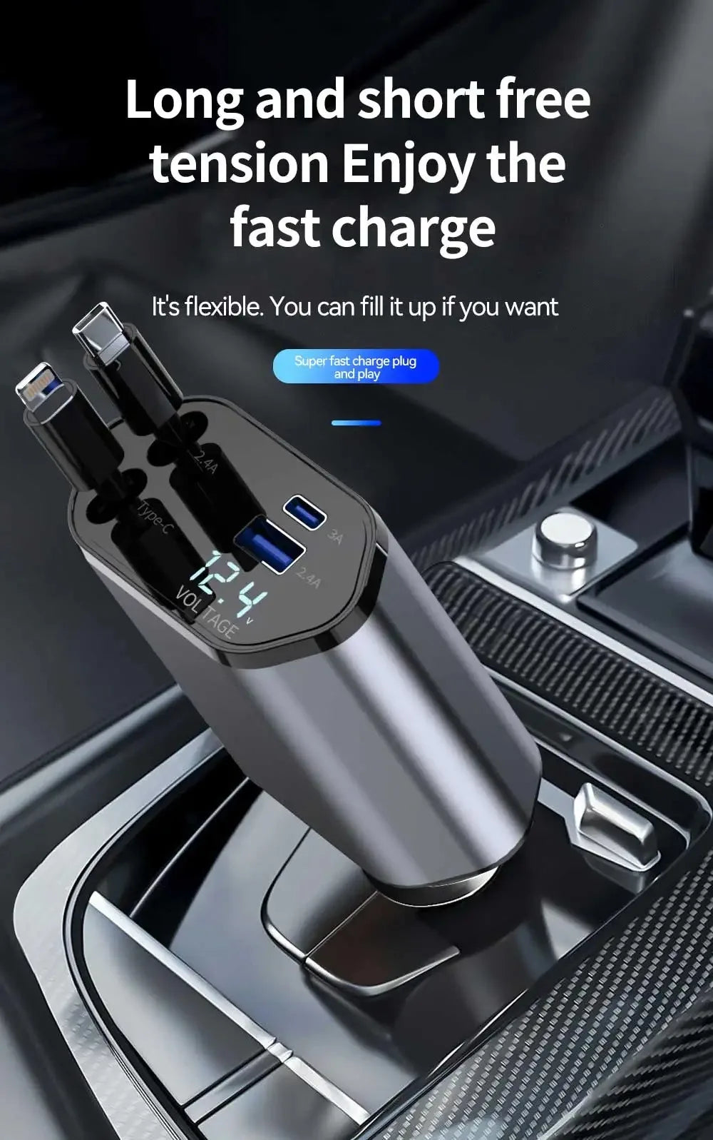 PowerPro Quattro Fast Car Charger