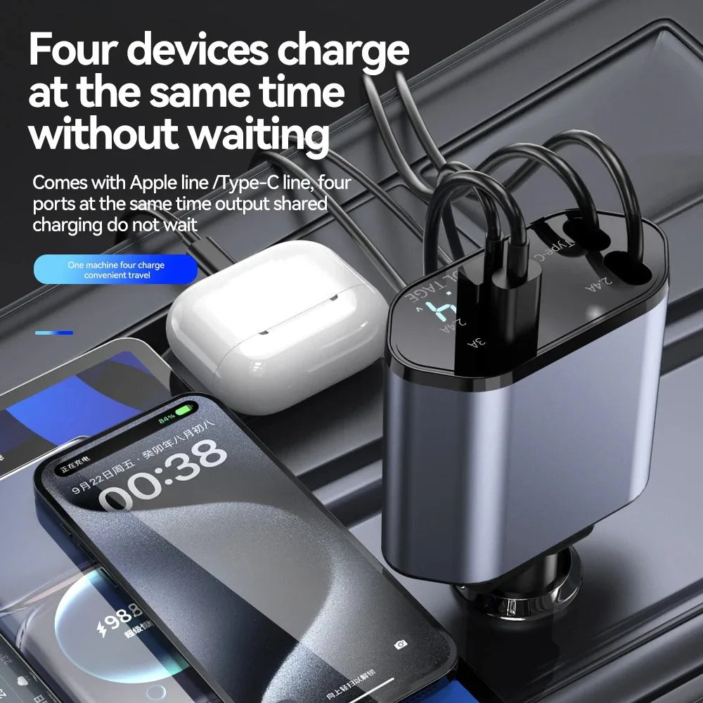 PowerPro Quattro Fast Car Charger