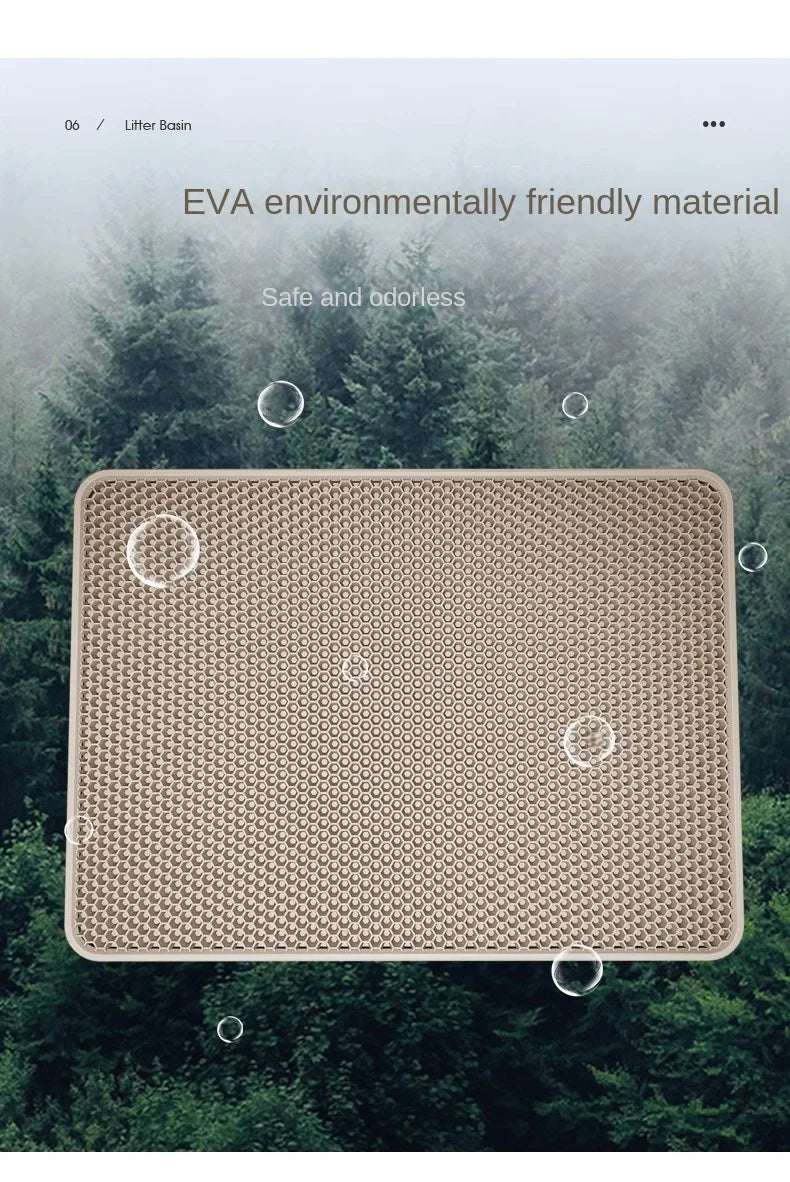 LitterLock Waterproof Reusable Cat Litter Mat