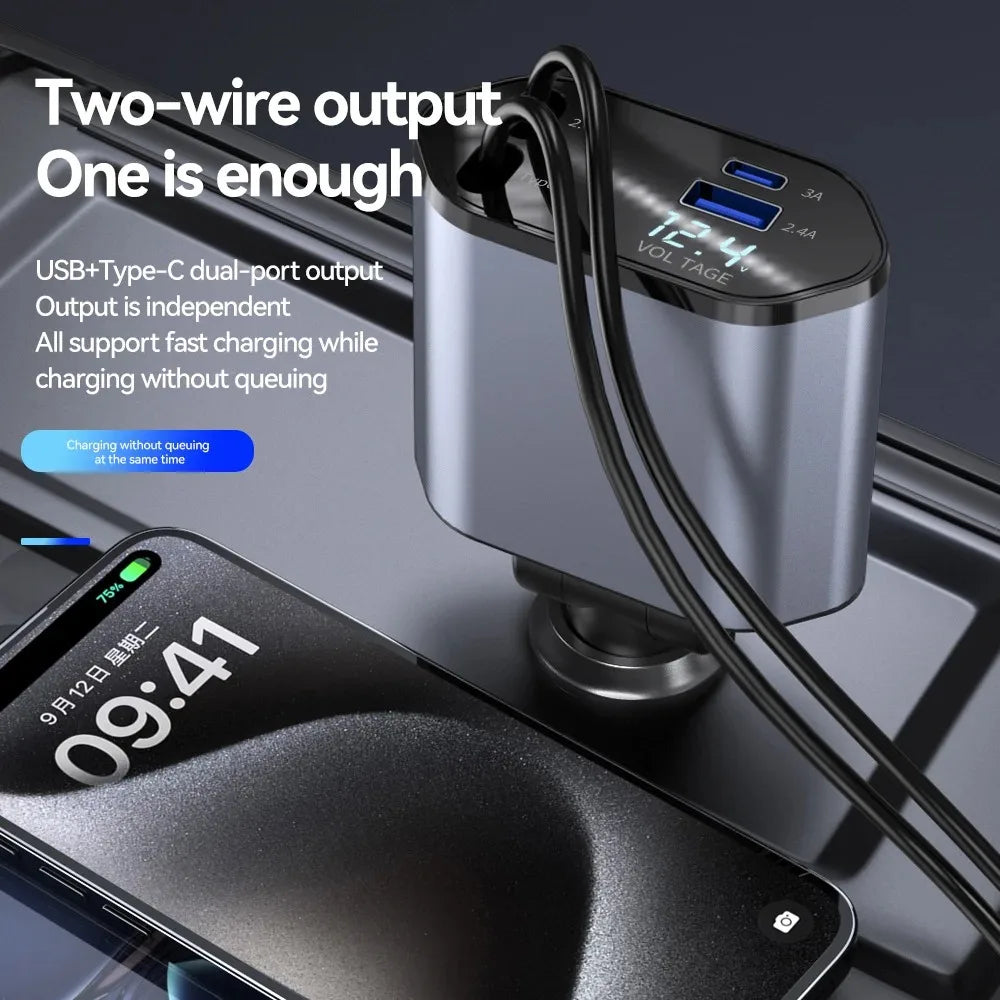 PowerPro Quattro Fast Car Charger