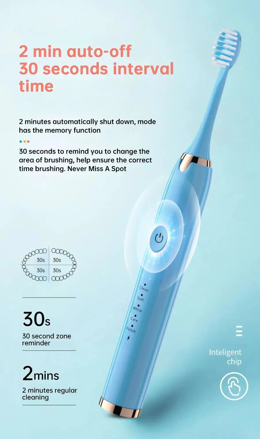FreshVibe Sonic Toothbrush