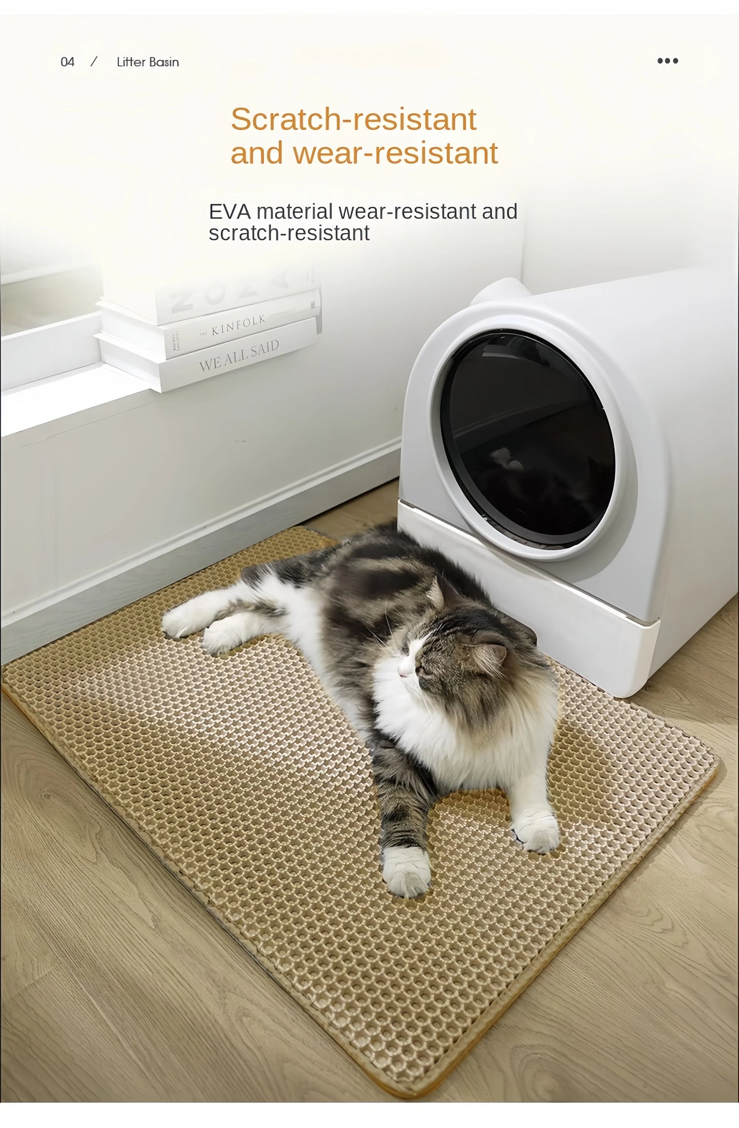 LitterLock Waterproof Reusable Cat Litter Mat