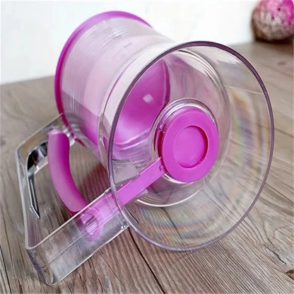 1 Pcs 900ml Batter Dispenser Hand-held Graduated Funnel Pastry Dough Dispensador For Pancake Cupcakes Cake KEIKO