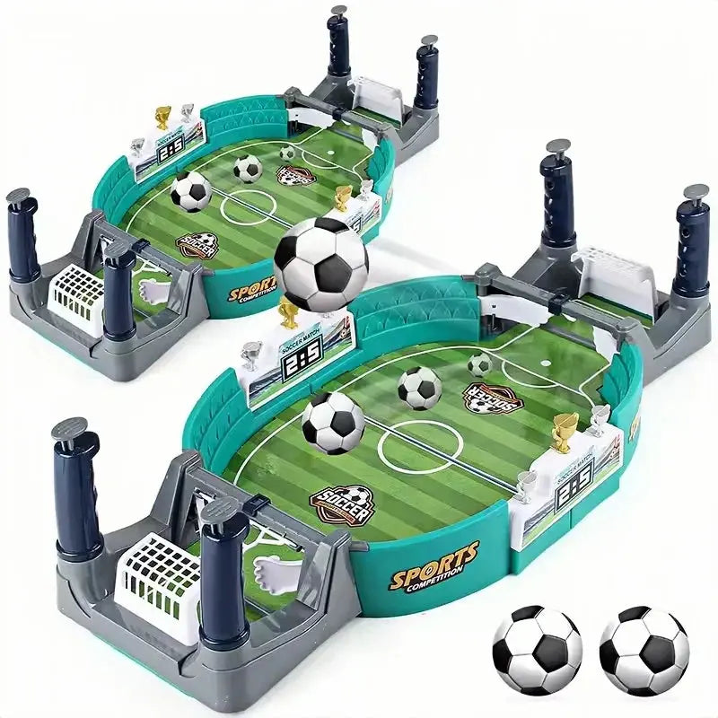 1 Set Table Soccer Board Game Family Party Desktop Interactive Soccer Toys Portable Sports Outdoor Boy Toy Gift KEIKO