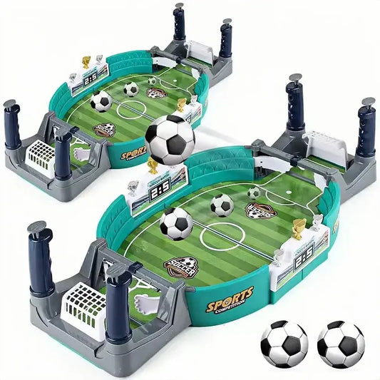 1 Set Table Soccer Board Game Family Party Desktop Interactive Soccer Toys Portable Sports Outdoor Boy Toy Gift KEIKO