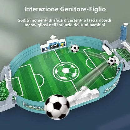 1 Set Table Soccer Board Game Family Party Desktop Interactive Soccer Toys Portable Sports Outdoor Boy Toy Gift KEIKO