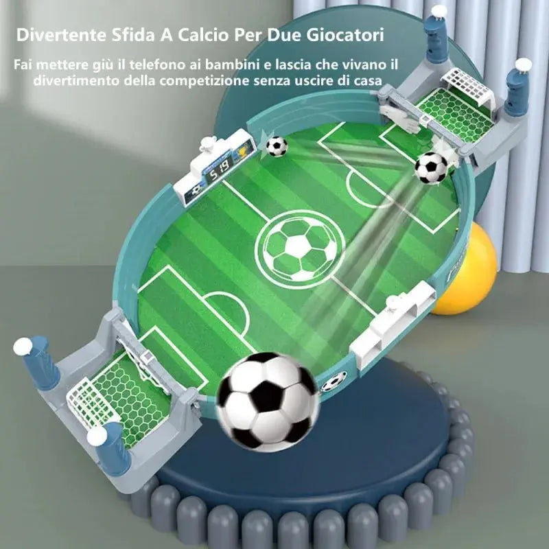 1 Set Table Soccer Board Game Family Party Desktop Interactive Soccer Toys Portable Sports Outdoor Boy Toy Gift KEIKO