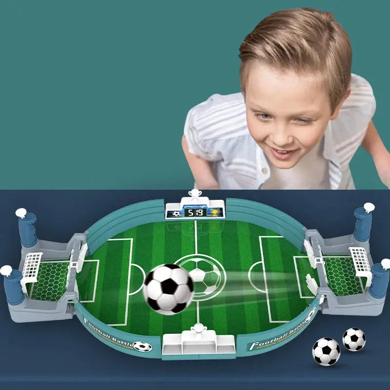 1 Set Table Soccer Board Game Family Party Desktop Interactive Soccer Toys Portable Sports Outdoor Boy Toy Gift KEIKO