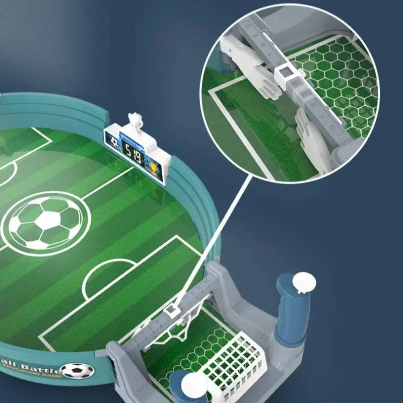 1 Set Table Soccer Board Game Family Party Desktop Interactive Soccer Toys Portable Sports Outdoor Boy Toy Gift KEIKO
