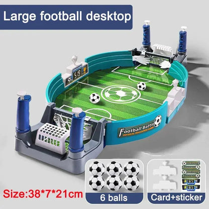 1 Set Table Soccer Board Game Family Party Desktop Interactive Soccer Toys Portable Sports Outdoor Boy Toy Gift KEIKO