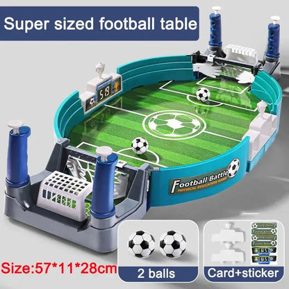 1 Set Table Soccer Board Game Family Party Desktop Interactive Soccer Toys Portable Sports Outdoor Boy Toy Gift KEIKO
