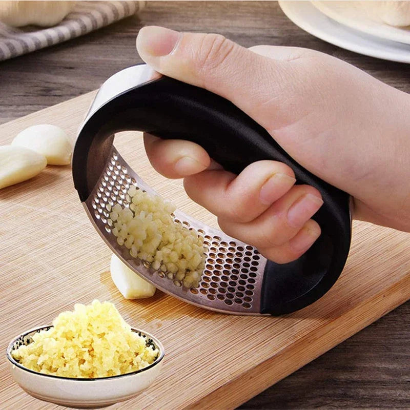 THE GRATE GARLIC - Stainless Steel Garlic Press