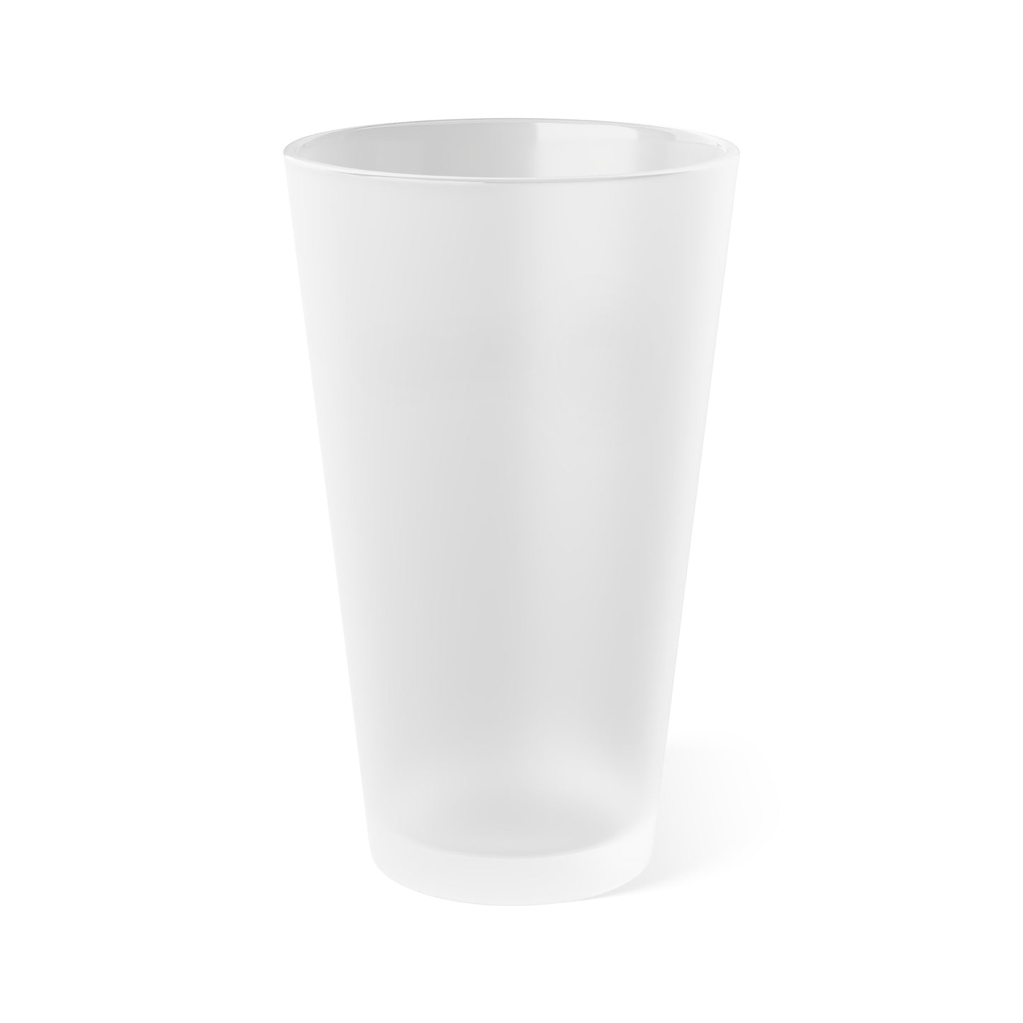 Frosted Pint Glass, 16oz