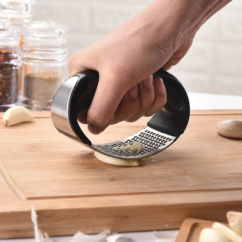 THE GRATE GARLIC - Stainless Steel Garlic Press