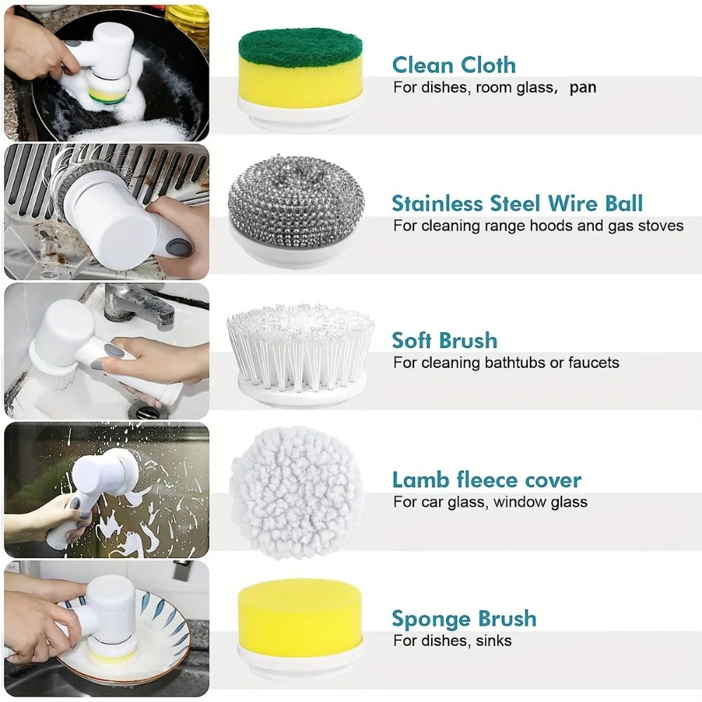 SPINI-SCRUB - THE ULTIMATE SPINNING SCRUB BRUSH!