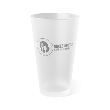 Frosted Pint Glass, 16oz