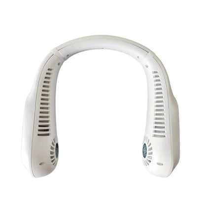 BreezeCollar neck fan control panel and USB-C