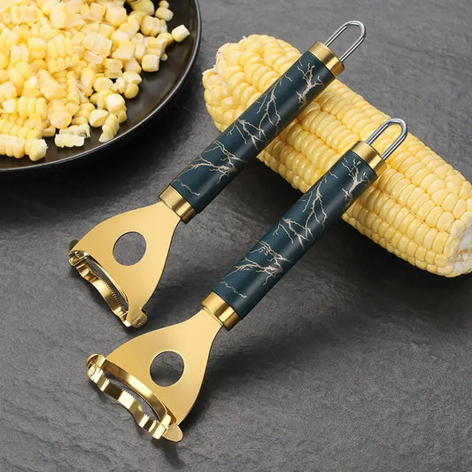 Cobb Gobbler GOLD corn stripper curved serrated head