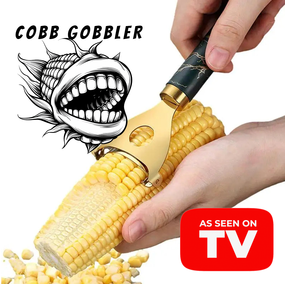 COBB GOBBLER - Effortless Corn Stripper