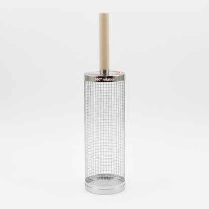 Char Chamber - Outdoor BBQ Grill Basket With Wooden Handle KEIKO