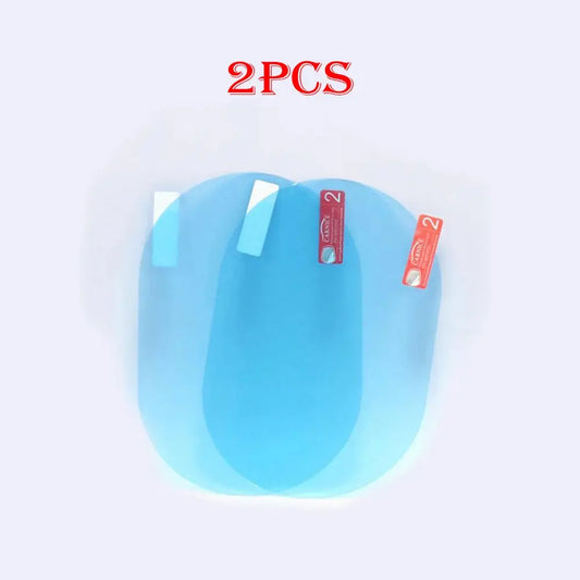 ClearView Shield 2PCS Universal Anti-glare Anti Fog Rearview Mirror Films KEIKO