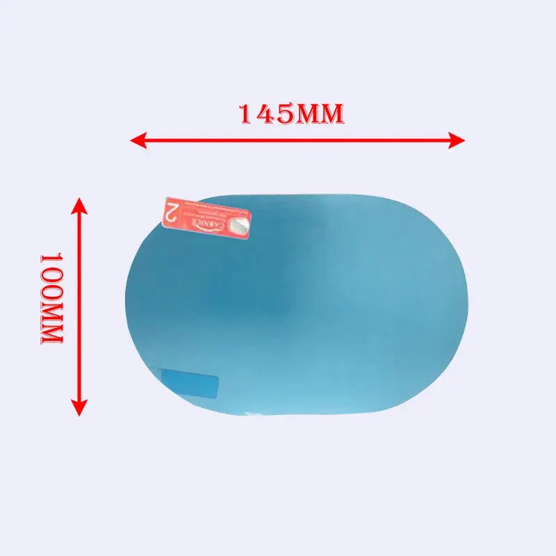 ClearView Shield 2PCS Universal Anti-glare Anti Fog Rearview Mirror Films KEIKO
