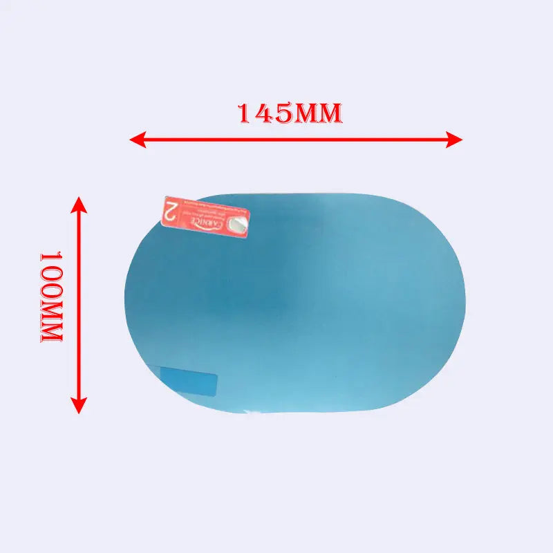 ClearView Shield 2PCS Universal Anti-glare Anti Fog Rearview Mirror Films KEIKO