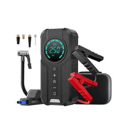 FLASH CHARGE - 4-in-1 Jump Starter Power Bank + Tire Inflator KEIKO