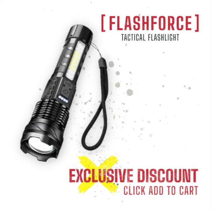 FLASHFORCE TACTICAL FLASHLIGHT KEIKO