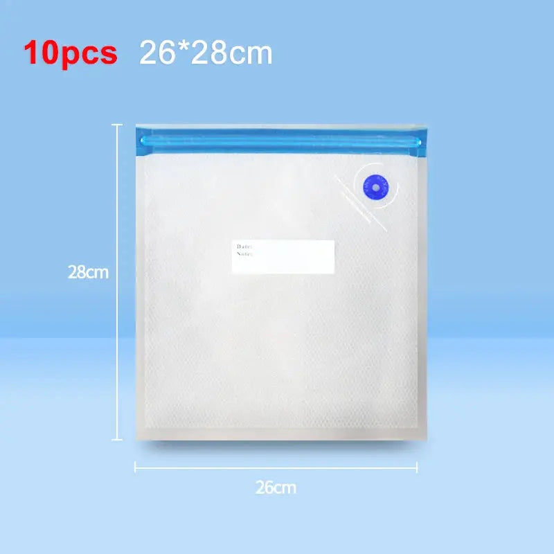 Food Vacuum Bags Reusable Vacuum Bags Small Large Size Vacuum Sealed Food Bags Food Storage Bag 10Pcs Vacuum Packaging Bags KEIKO