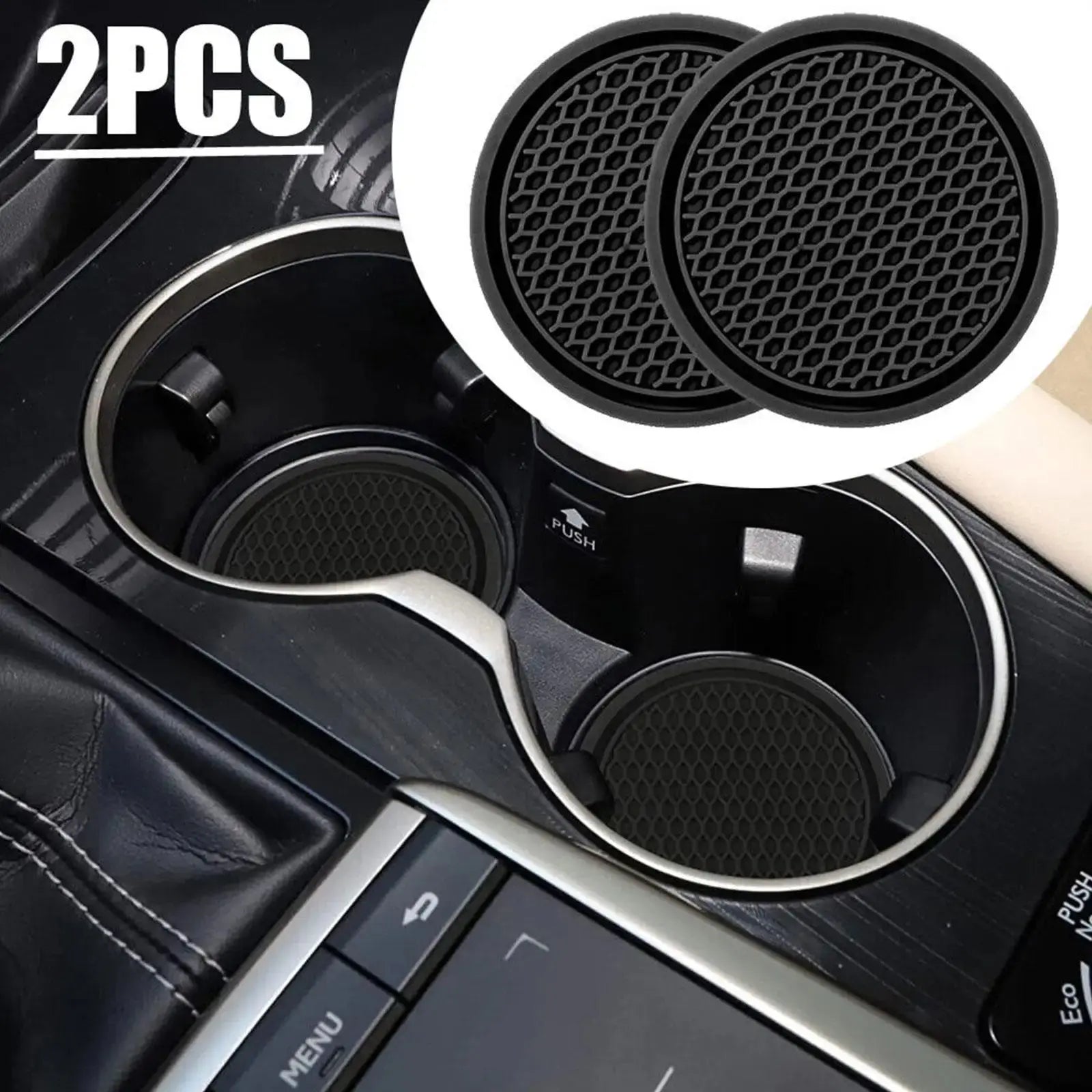 GripSip Duo 2pcs Non-slip Coaster mats KEIKO