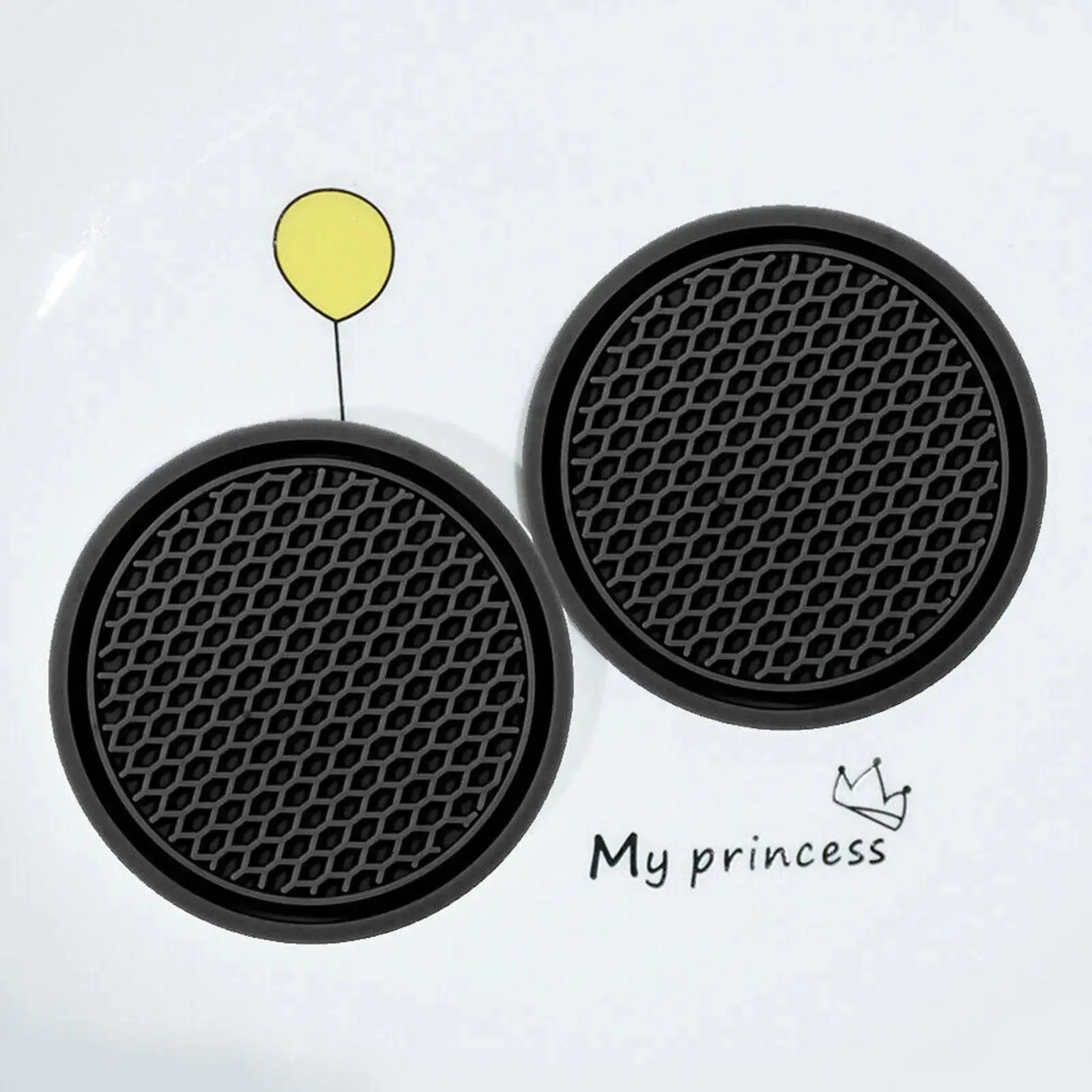 GripSip Duo 2pcs Non-slip Coaster mats KEIKO