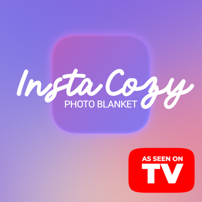 InstaCozy Photo Blanket - 50% OFF For a Limited Time - FREE SHIPPING (REG 109.98 & 149.98)