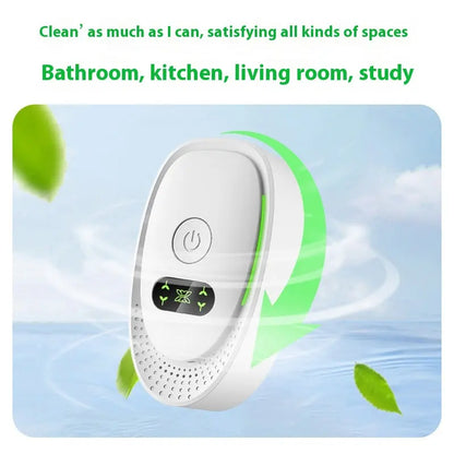 IonClear plug-in purifier for bathroom, kitchen, living room and study