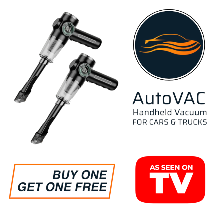 AutoVAC Handheld Vacuum Cleaner For Cars & Trucks