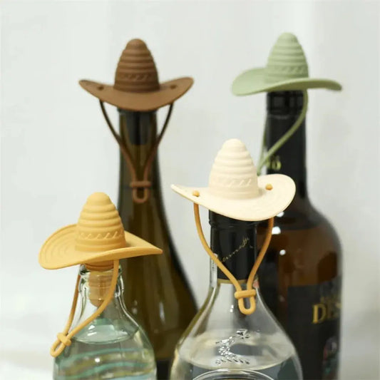 Liquid Lasso Silicone Cowboy Hat Bottle Stopper KEIKO