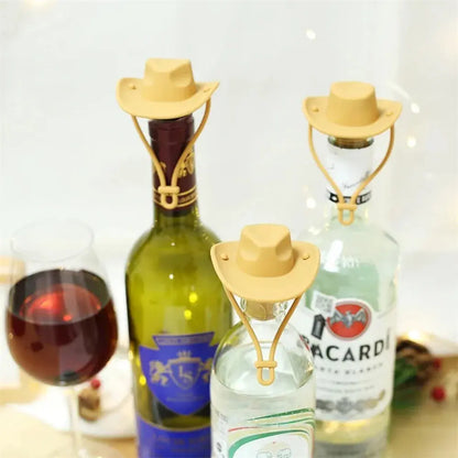 Liquid Lasso Silicone Cowboy Hat Bottle Stopper KEIKO