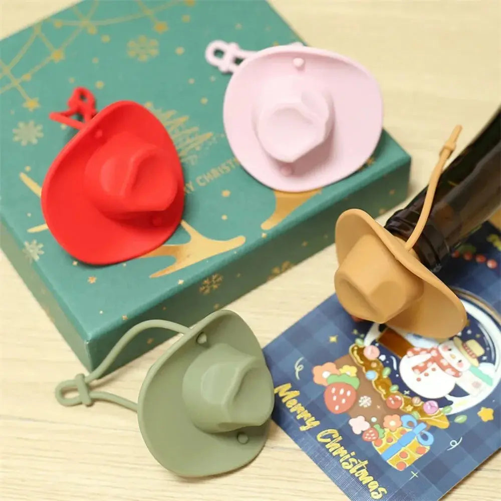 Liquid Lasso Silicone Cowboy Hat Bottle Stopper KEIKO