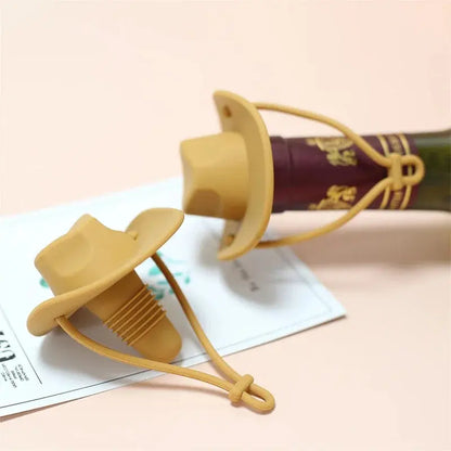 Liquid Lasso Silicone Cowboy Hat Bottle Stopper KEIKO
