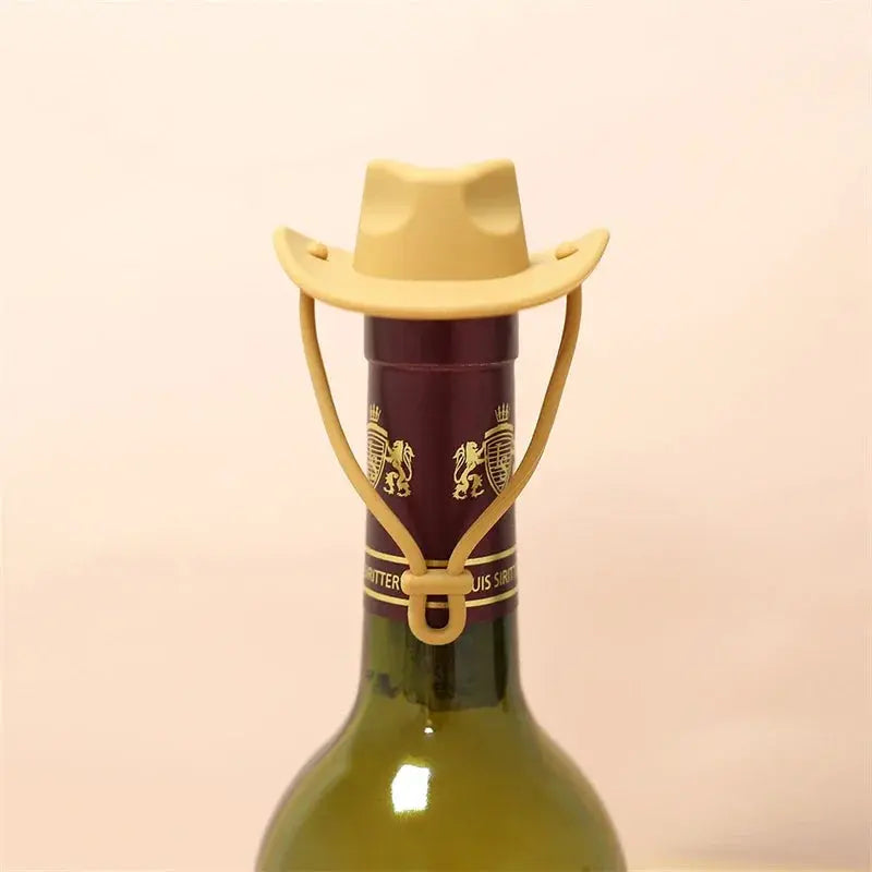 Liquid Lasso Silicone Cowboy Hat Bottle Stopper KEIKO