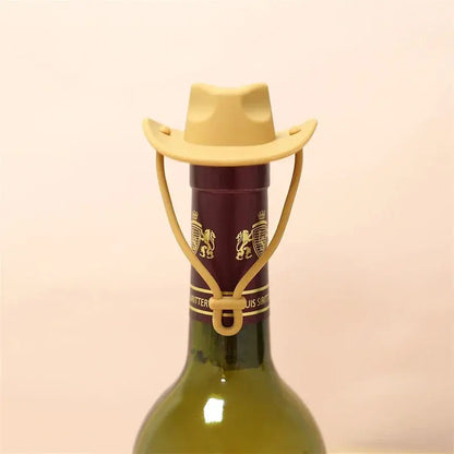Liquid Lasso Silicone Cowboy Hat Bottle Stopper KEIKO