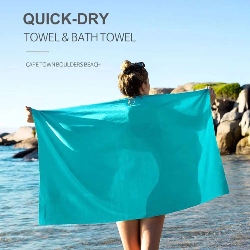 Naturehike Quick Drying Absorbent Bath Towel, Backpacking Hiking, Swimming Towel Compact Travel, Breathable Beach Gym Yoga Towel KEIKO