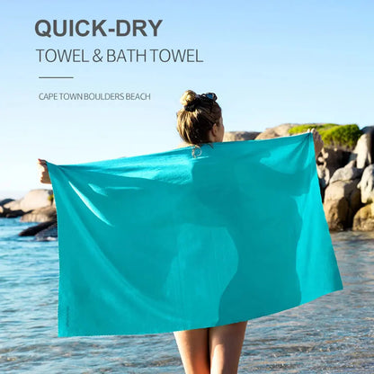Naturehike Quick Drying Absorbent Bath Towel, Backpacking Hiking, Swimming Towel Compact Travel, Breathable Beach Gym Yoga Towel KEIKO