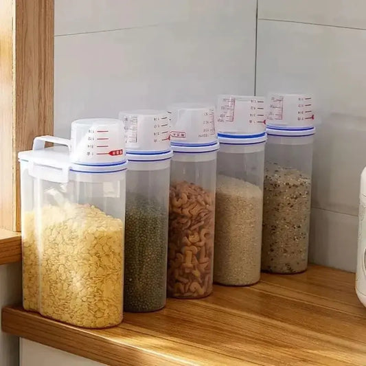 PantryPro Food Storage Canister With Measuring Cup KEIKO
