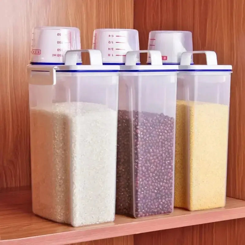 PantryPro Food Storage Canister With Measuring Cup KEIKO