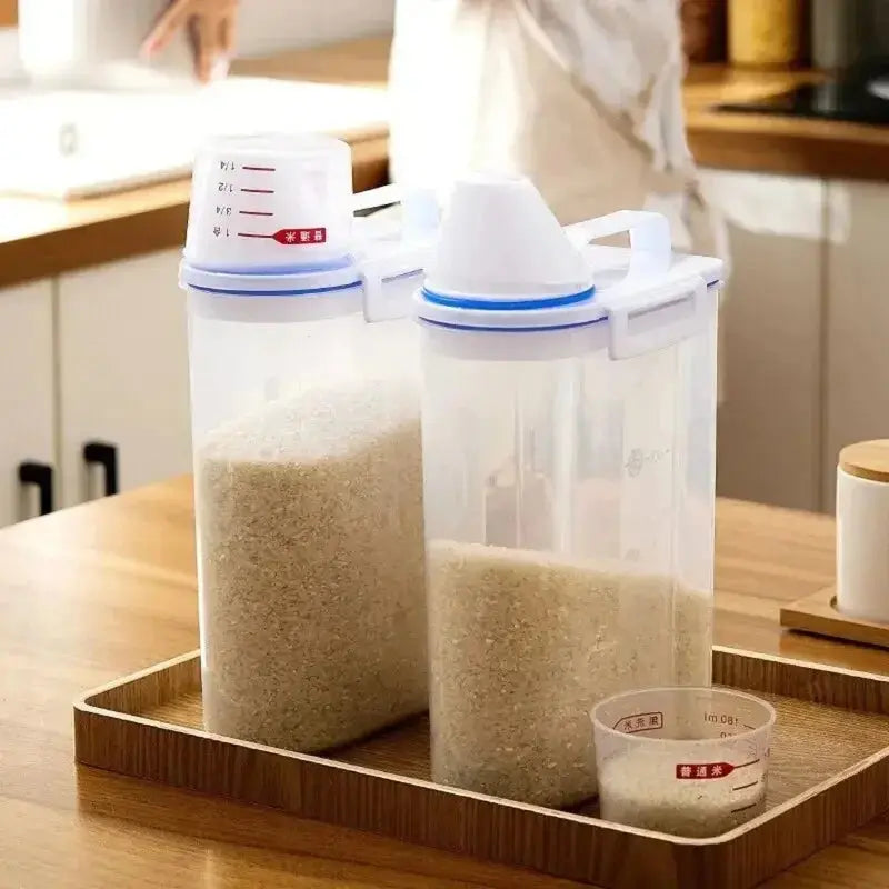PantryPro Food Storage Canister With Measuring Cup KEIKO