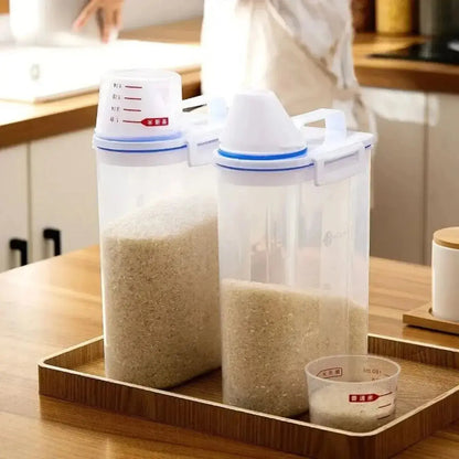 PantryPro Food Storage Canister With Measuring Cup KEIKO