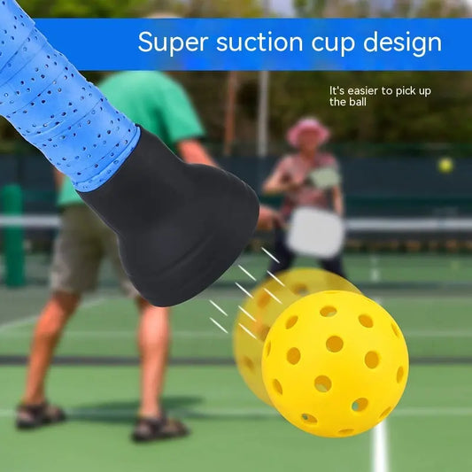 RallyPick paddle-end suction ball picker