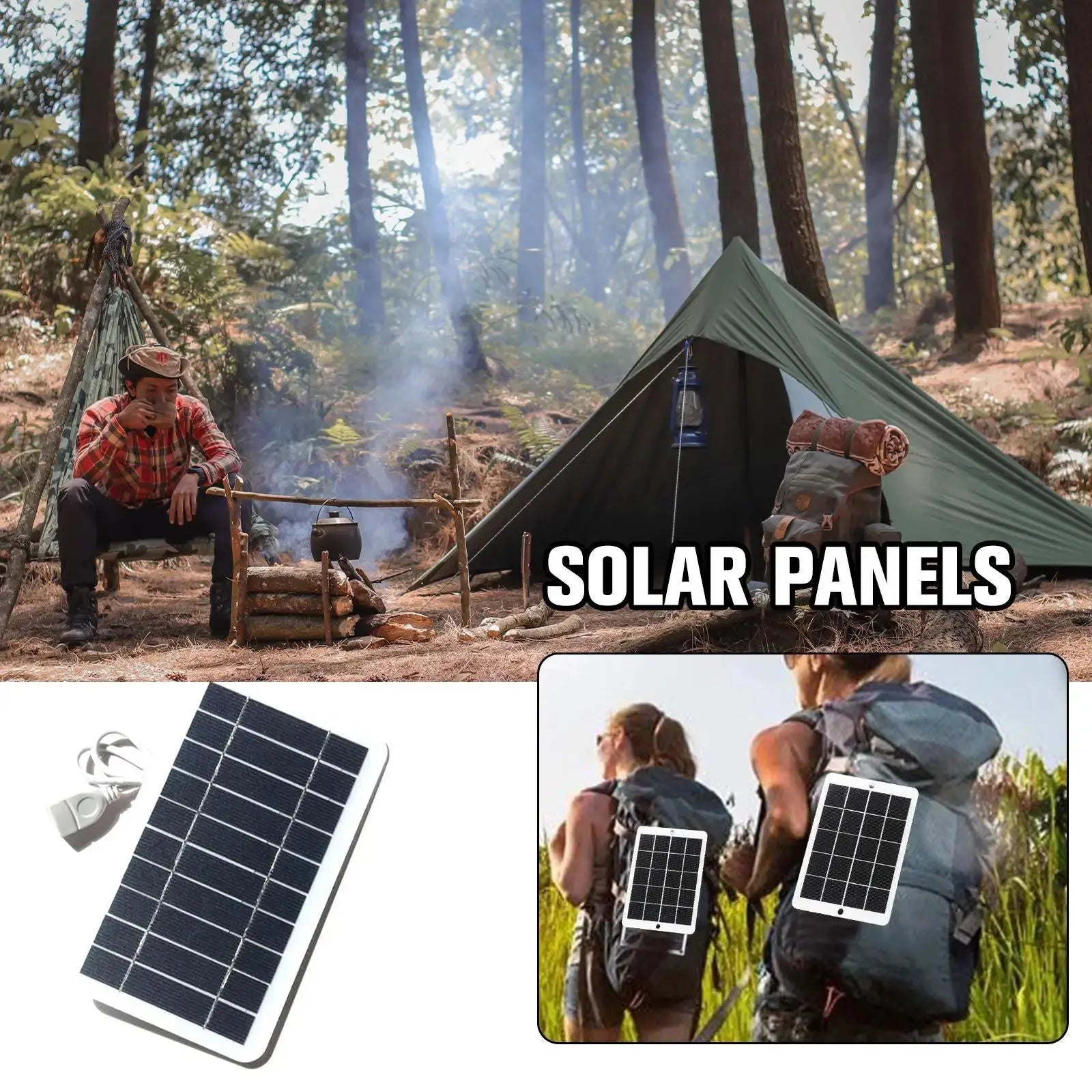 RayVolt Portable Solar Battery Charger KEIKO